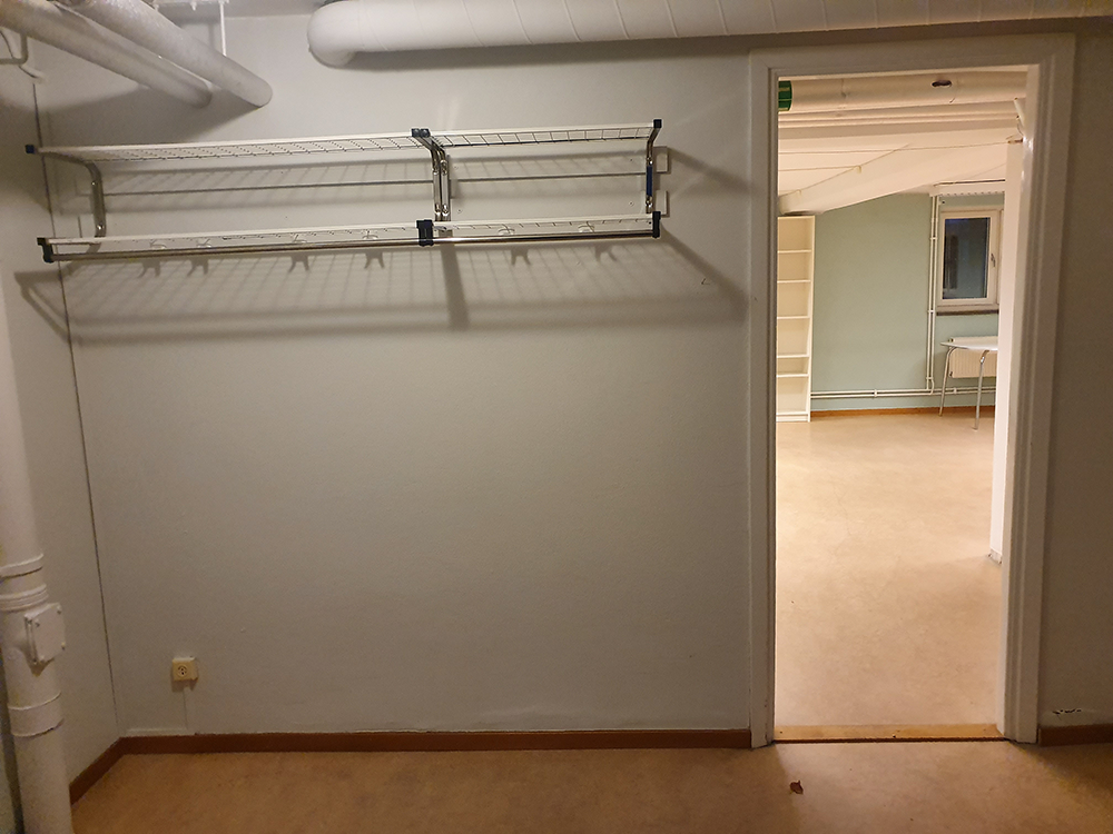 Rum med entré och kapprum