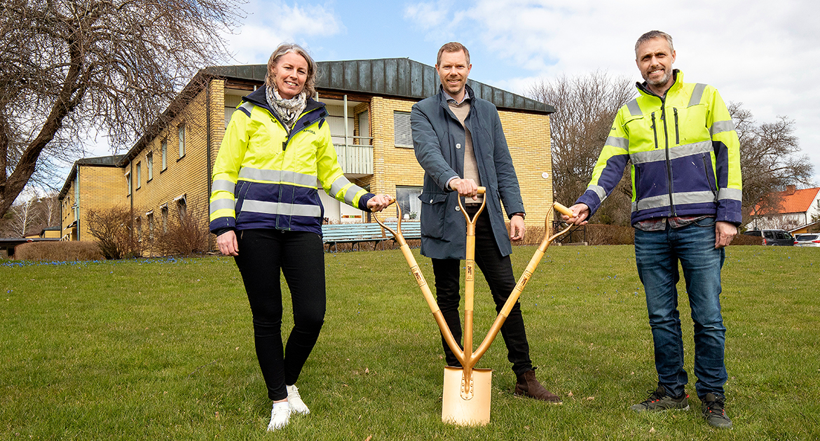 Spadtag för förnyelsen av Askenäs